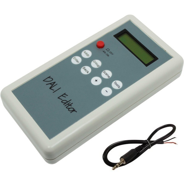 Handheld DALI address editor whit led panel(6 key DALI edit)